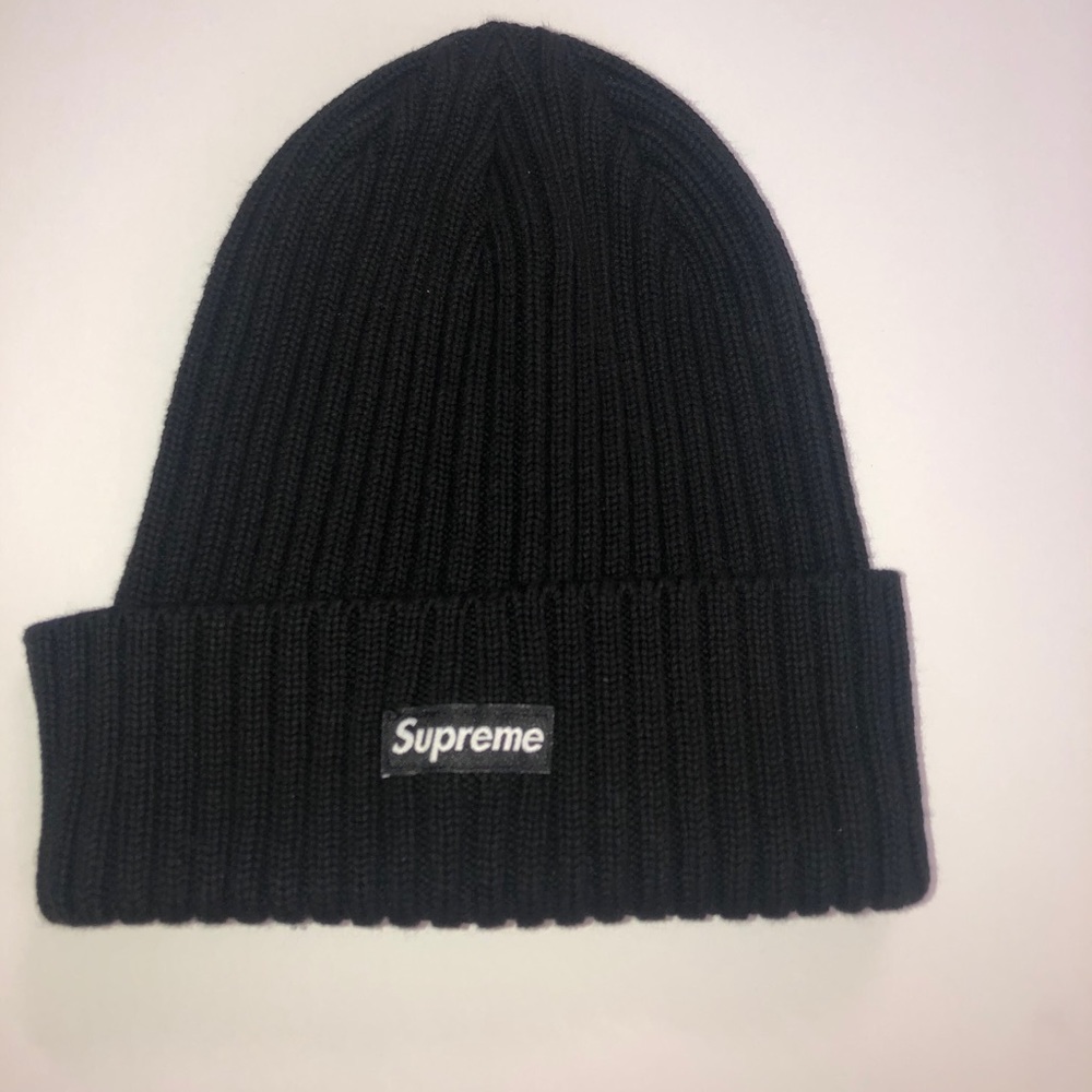 Supreme Overdyed Beanie Black (NEW Without tags)